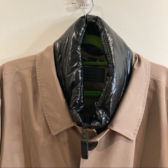 RUDSAK Sz XXL Trench Coat With Puffer Coat Removable Insert Collar NWT - Picture 2 of 16